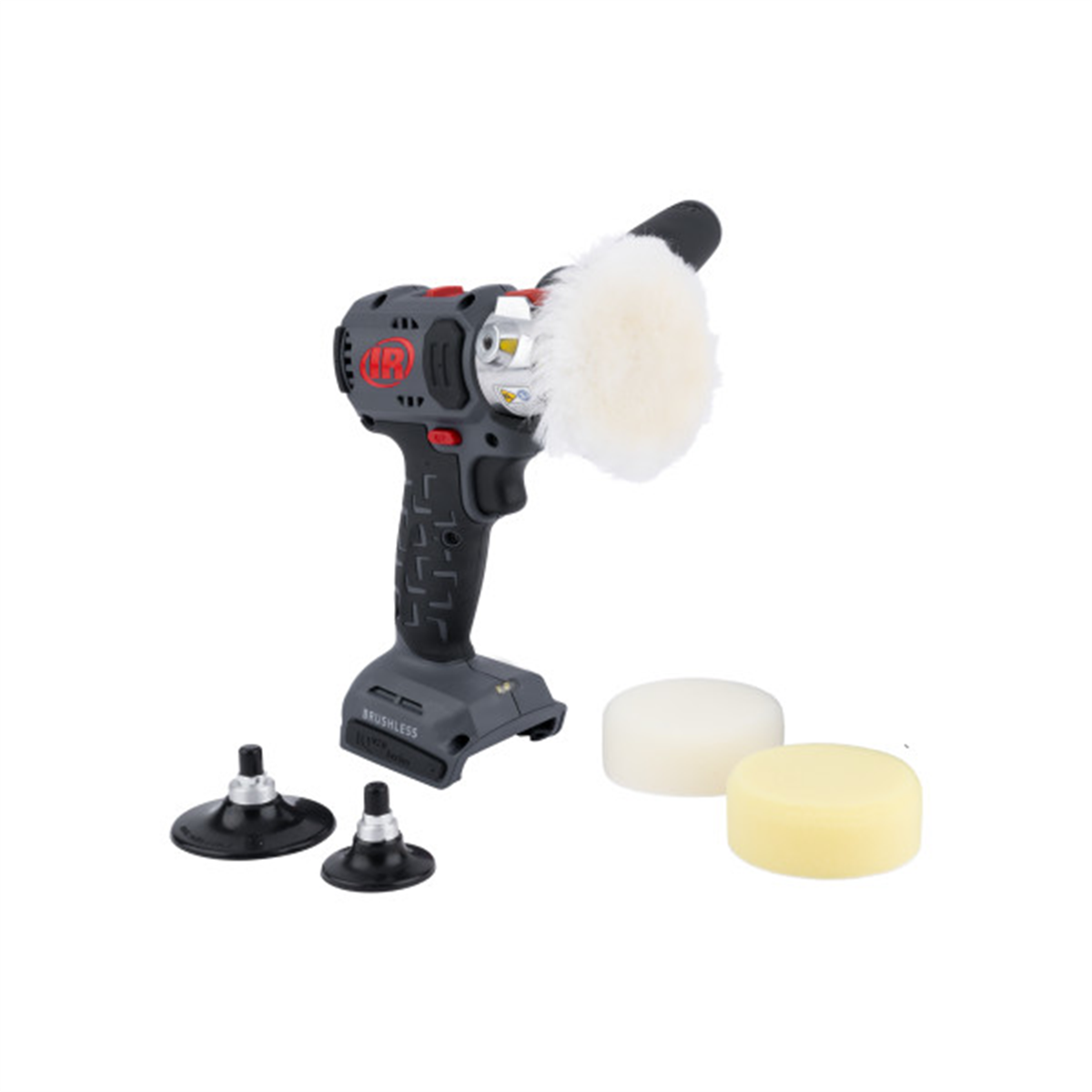 Ingersoll Rand 20V Cordless Polisher/Sander, 8300 RPM, 3" & 2" Pad, Bare Tool
