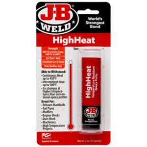 J B Weld J-B Weld 8297 HighHeat 500 Degree Epoxy Putty Stick - 2 oz.