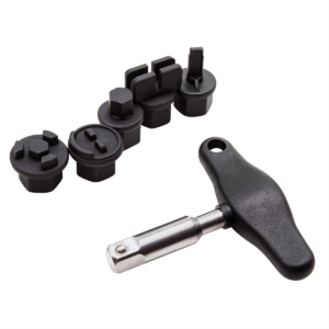 J S Products (steelman) 6-Piece Oil Drain Plug Wrench Kit