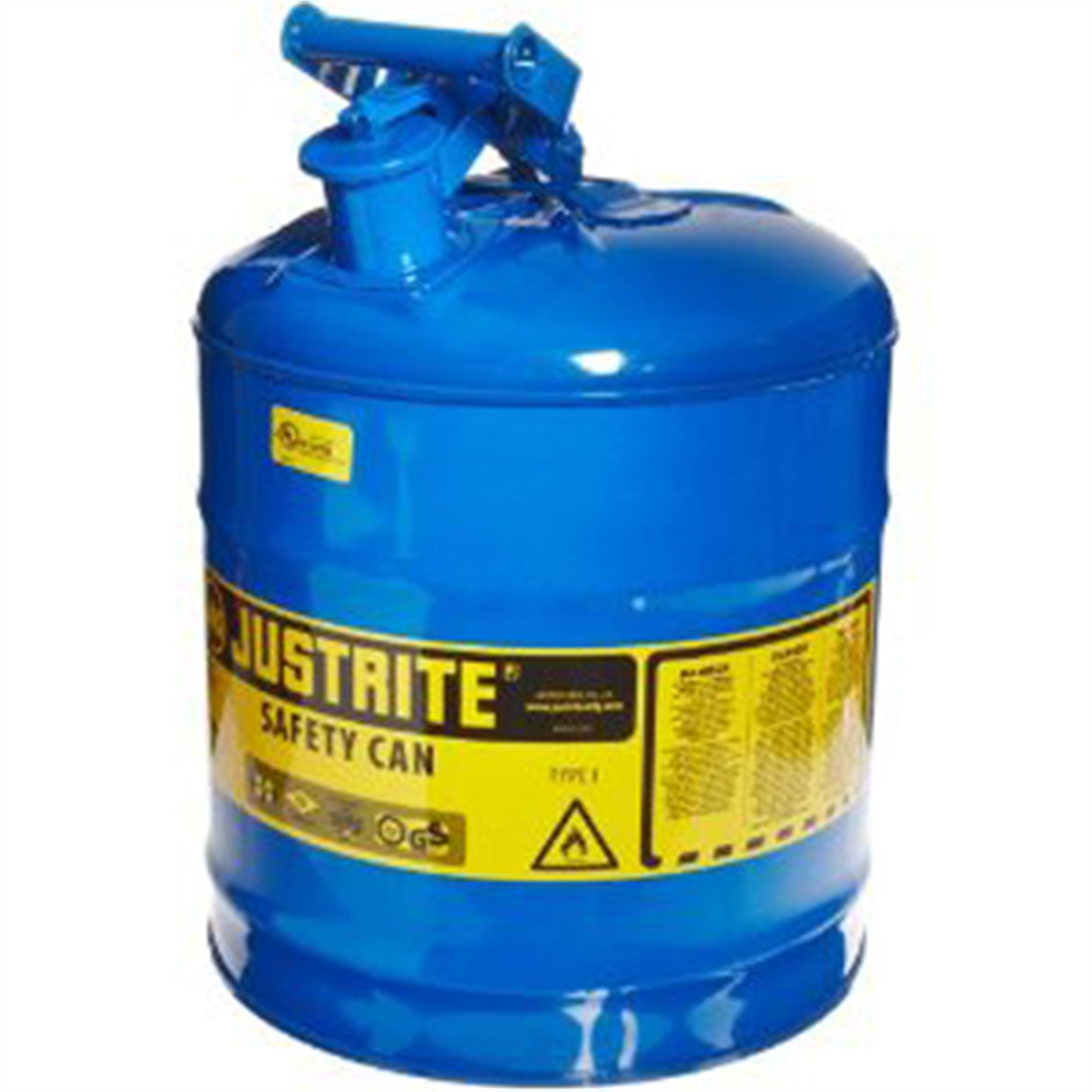 Justrite Mfg. Co. 5Gal/19L Safety Can Blue