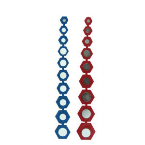 Lang Tools (Kastar) 522 - 19 Pc. Magnetic Socket Inserts (SAE & Metric)