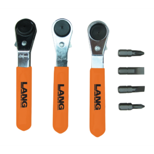 Lang Tools (Kastar) 5278 - 7-PC. Ratcheting Screwdriver Bit Wrench Set