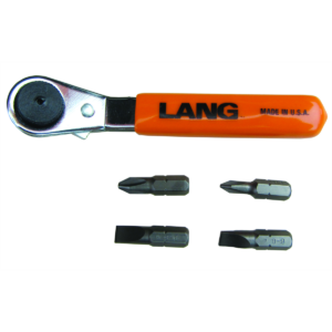 Lang Tools (Kastar) 5370 - 5-PC. Offset Ratcheting Screwdriver Bit Wrench Set