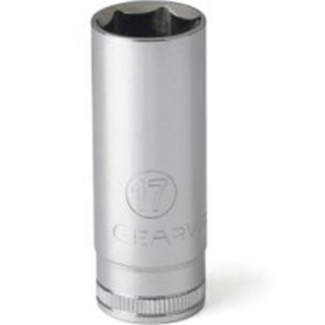 GearWrench 1/4 Inch Drive 6 Point Deep Metric Socket 7mm