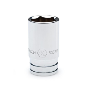 GearWrench 1/4 Inch Drive 6 Point Mid Length Metric Socket 10mm