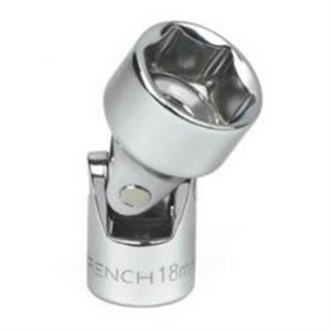 GearWrench 1/4 Inch Drive 6 Point Metric Flex Socket 14mm