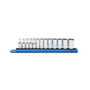 GearWrench 13 Piece 1/4 Inch Drive 6 Point Mid Length Metric Socket Set