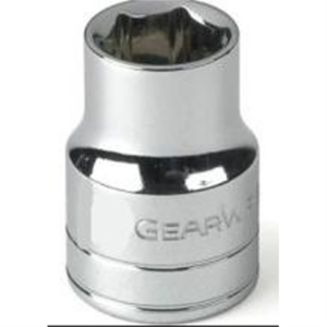 GearWrench 3/8 Inch Drive 6 Point Standard SAE Socket 9/16 Inch