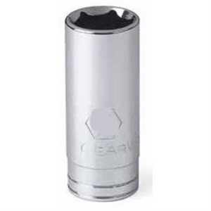 GearWrench 3/8 Inch Drive 6 Point Deep SAE Socket 1/4 Inch