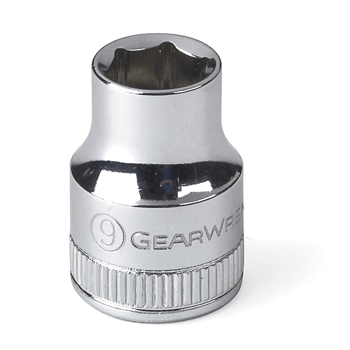 GearWrench 3/8 Inch Drive 6 Point Standard Metric Socket 9mm