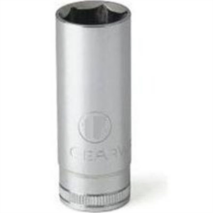 GearWrench 3/8 Inch Drive 6 Point Deep Metric Socket 9mm