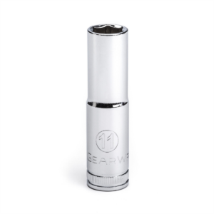 GearWrench 3/8 Inch Drive 6 Point Deep Metric Socket 11mm