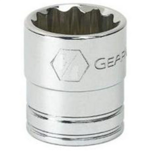 GearWrench 3/8 Inch Drive 12 Point Standard SAE Socket 7/16 Inch