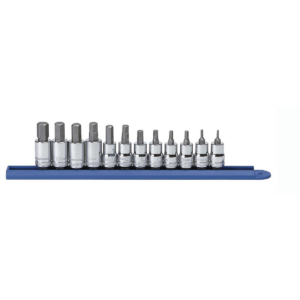 GearWrench 12 Piece 3/8 Inch Drive Hex Bit Metric Socket Set