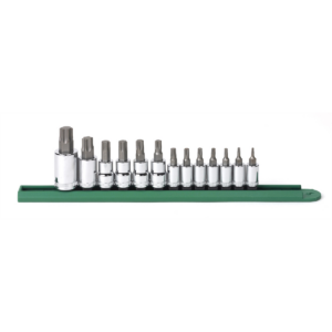 GearWrench 13 Piece 1/4 Inch, 3/8 Inch & 1/2 Inch Drive Torx Bit Socket Set