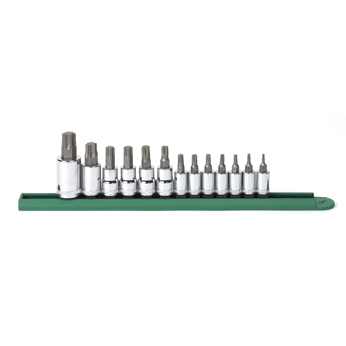 GearWrench 13 Piece 1/4 Inch, 3/8 Inch & 1/2 Inch Drive Torx Bit Socket Set