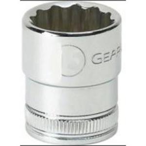 GearWrench 1/2 Inch Drive 12 Point Standard Metric Socket 15mm