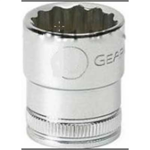 GearWrench 1/2 Inch Drive 12 Point Standard Metric Socket 19mm