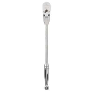 GearWrench 1/2 Inch Drive 120XP Full Polish Chrome Flex Head Teardrop Ratchet
