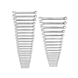 GearWrench 44 Piece 12 Point Long Pattern Combination SAE/Metric Wrench Set