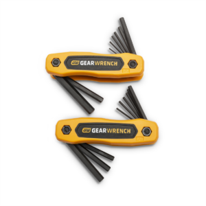 GearWrench 17 Piece SAE/Metric Folding Hex Key Set