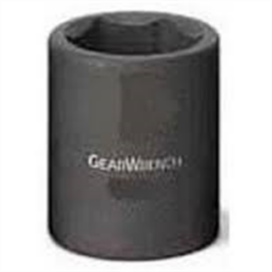 GearWrench 1/4 Inch Drive 6 Point Standard Impact Metric Socket 8mm