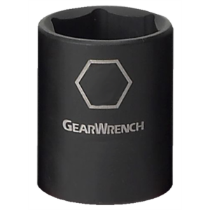 GearWrench 3/8 Inch Drive 6 Point Standard Impact Metric Socket 13mm