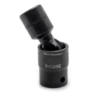 GearWrench 3/8 Inch Drive 6 Point Standard X-Core Pinless Impact Universal Metric Socket 24mm