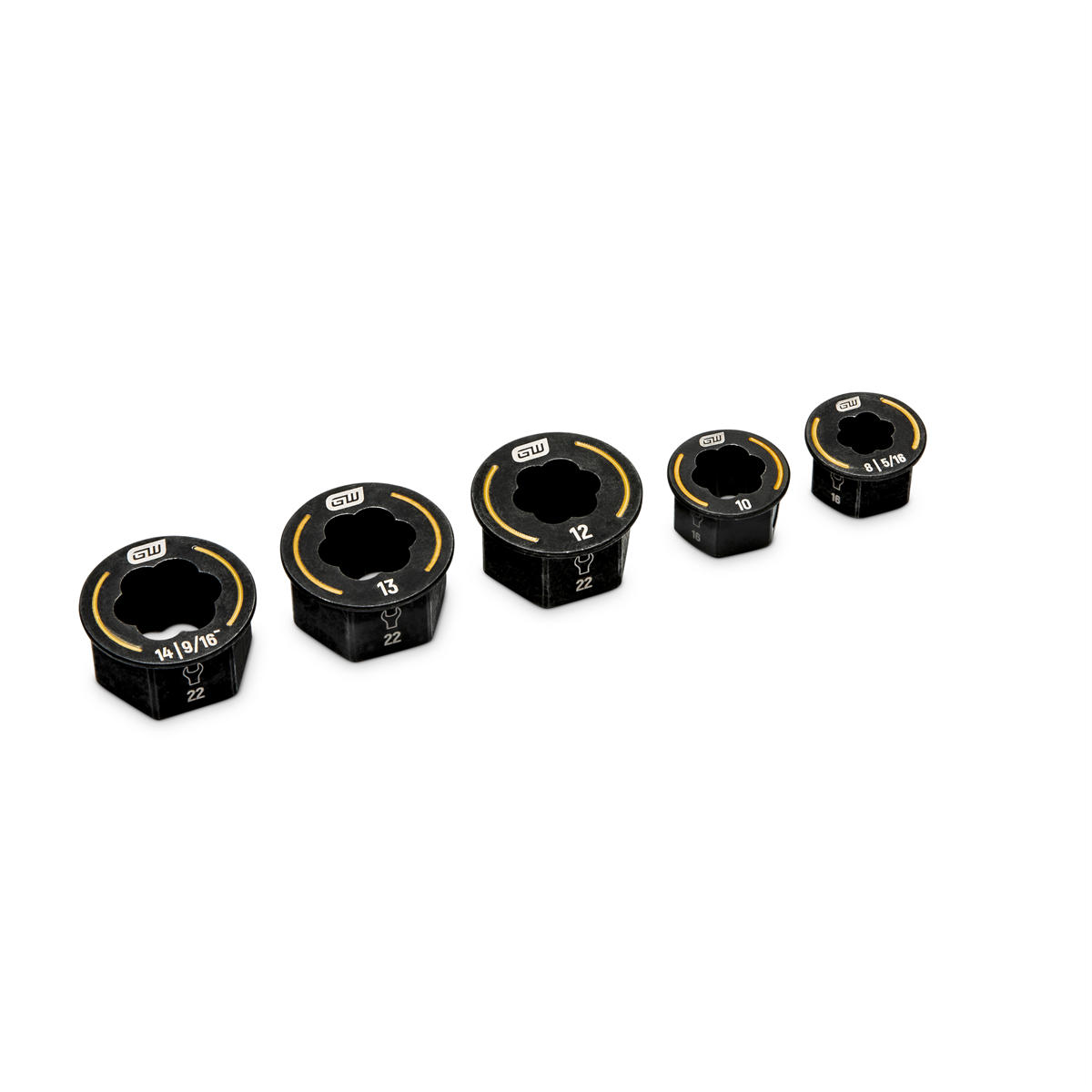 GearWrench 5 Piece Bolt Biter Metric Wrench Insert Set