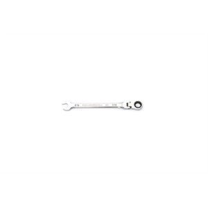 GearWrench 7/16 Inch 90-Tooth 12 Point Flex Head Ratcheting Combination Wrench