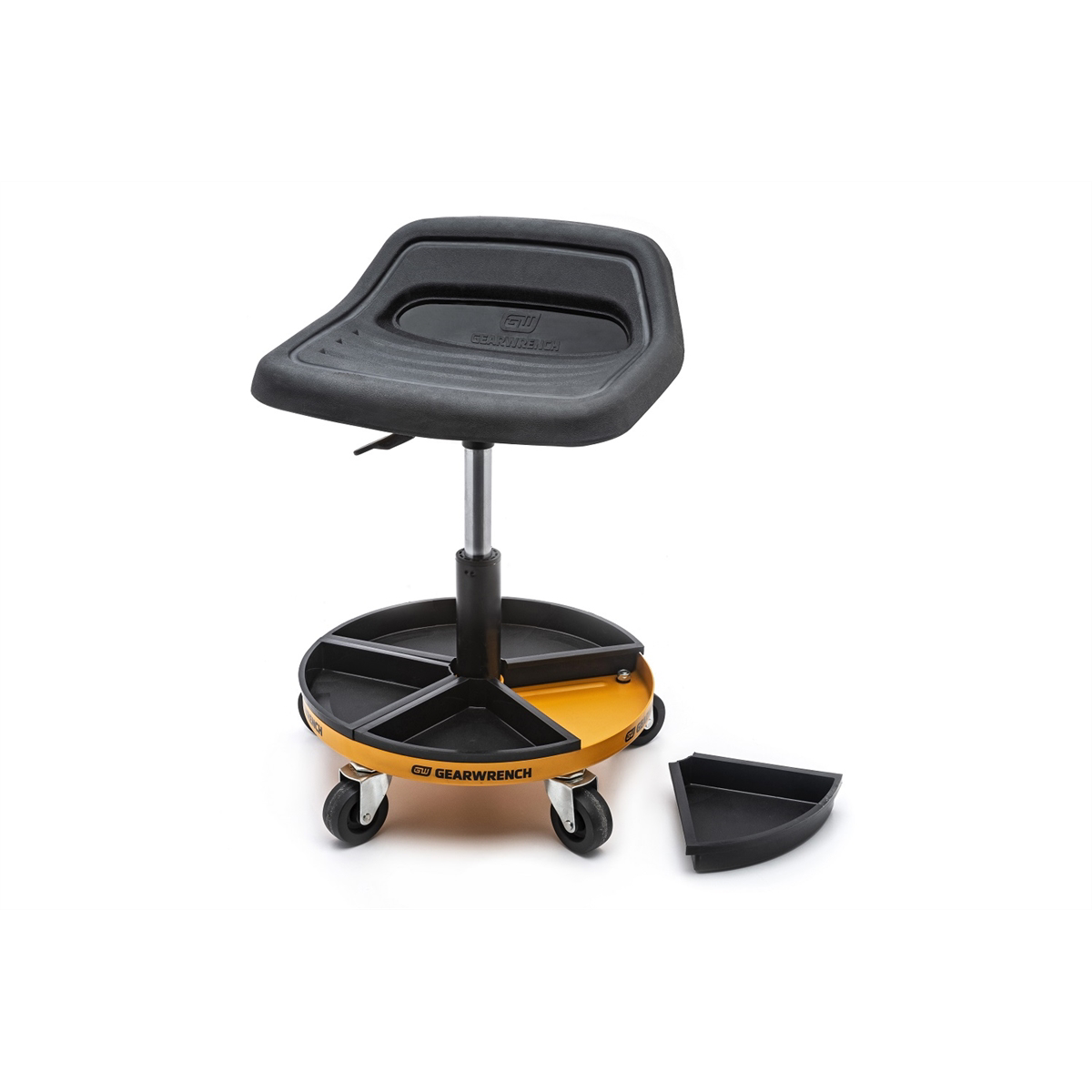 GearWrench Adjustable Height Swivel Mechanics Seat 18 Inch to 22 Inch