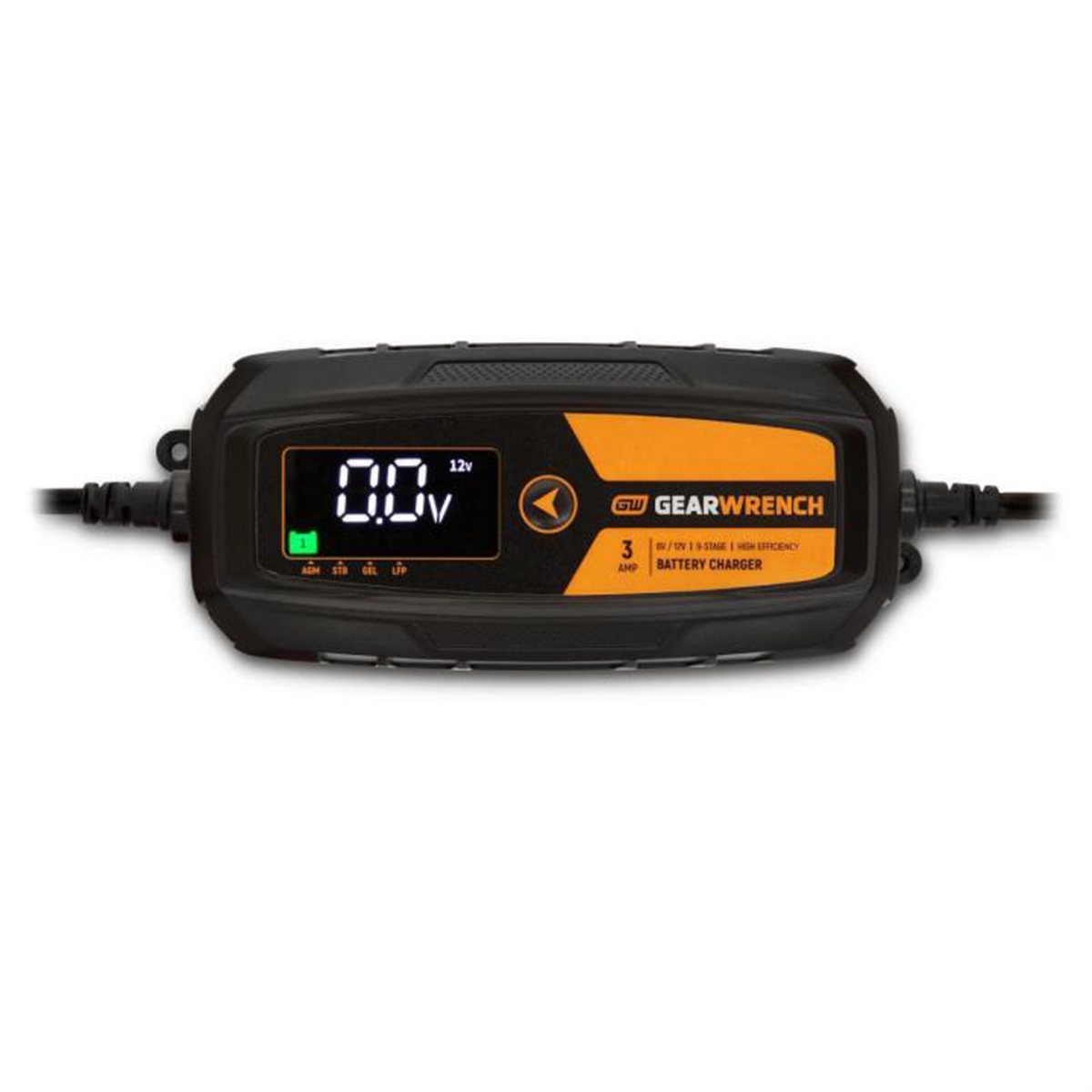 GEARWRENCH 3A 6V/12V Battery Charger and Maintainer