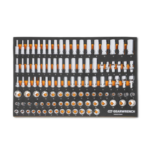 GearWrench 104 Piece 3/8" Drive Master Metric Socket Set in Foam Storage Tray