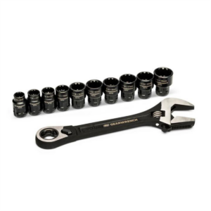 GearWrench 11 Piece Pass-Thru&trade; Adjustable Wrench Set