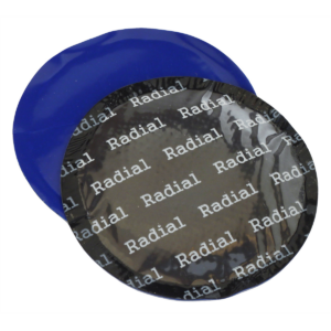 KEX Tire Repair Rubber Reinforced Universal Patch Large Round 3-1/4 Inch (82mm) - 50 Pack