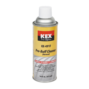 KEX Tire Repair Pre-Buff Cleaner, Aerosol (Flammable) 11 fl. oz. Spray Can