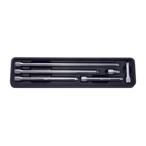 Ko-ken USA 1/4 Sq. Dr. Extension Bar Set 28-250mm ABS Tray 6 pieces
