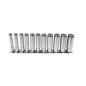 Ko-ken USA Special 1/4 Sq. Dr. Deep NUT GRIP Socket Set, 5-14mm - 11 pieces