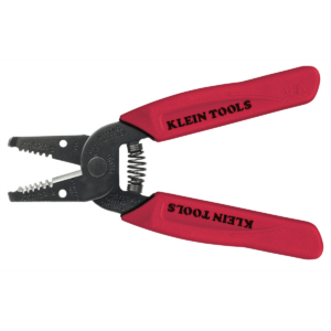 Klein Tools Wire Stripper-Cutter Flat Design for 16-26 AWG Str&ed Wire