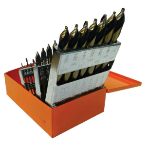 KnKut KnKut 29 Piece Mechanics Length Step Point Drill Bit Set 1/16"-1/2" by 64ths