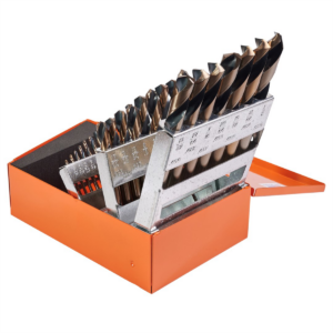 KnKut KnKut 29 Piece Short Stubby Length Drill Bit Set 1/16"-1/2" by 64ths
