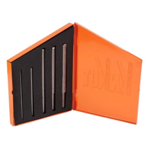 KnKut KnKut 5 Piece Carbide Tipped Hard Steel Drill Bit Set