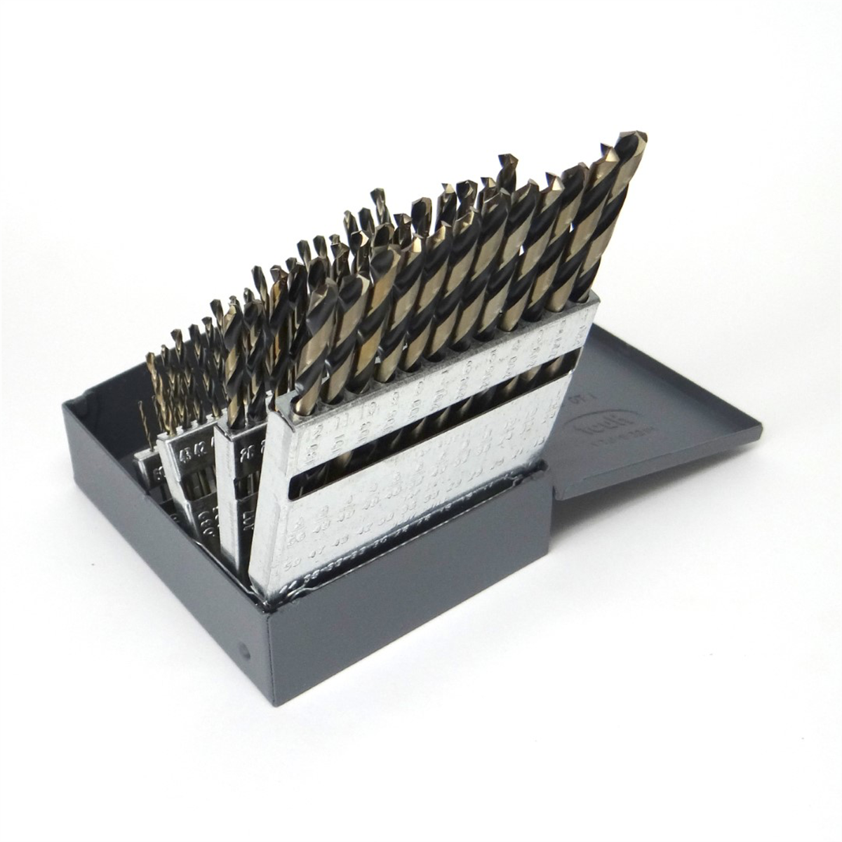 KnKut KnKut 60 Piece Jobber Length Drill Bit Set Numbers 1-60