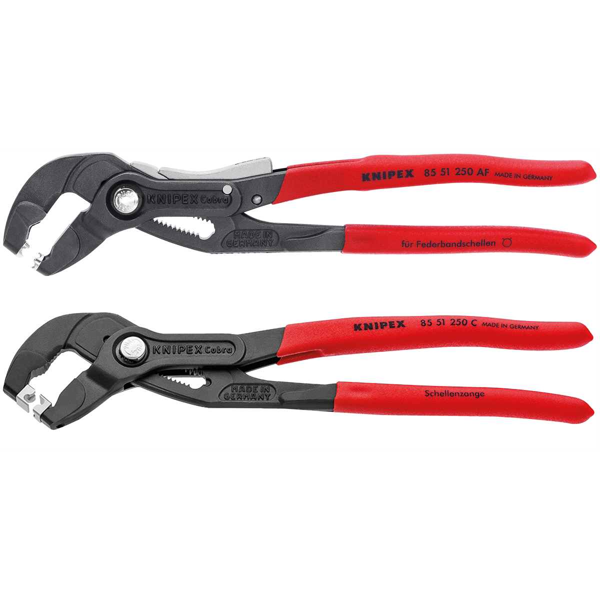 KNIPEX 2 Pc. Hose Clamp and Click Clamp Set