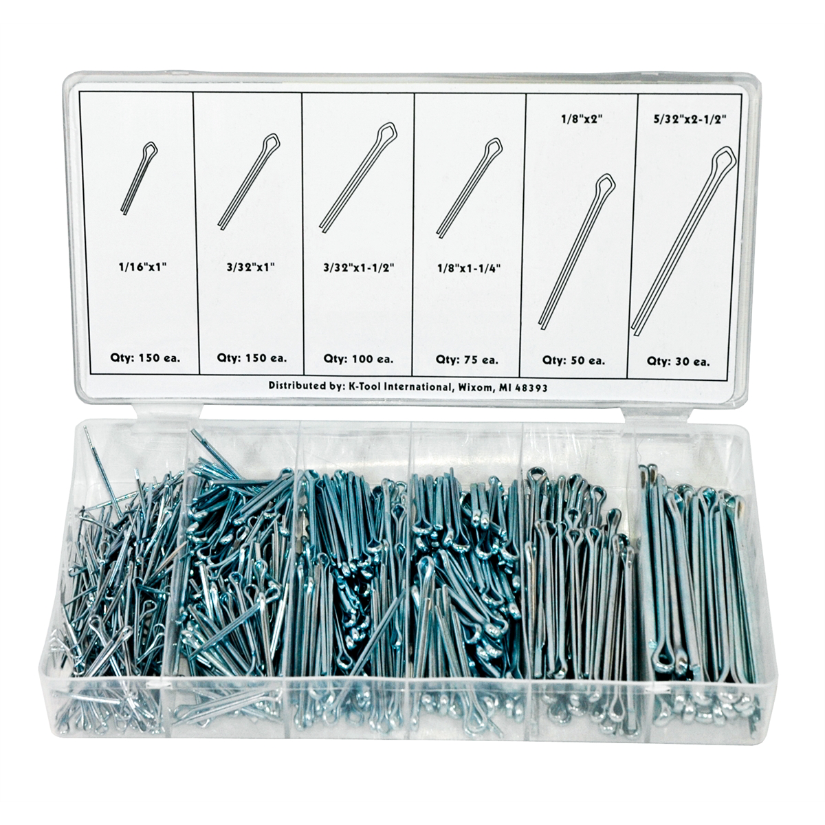 K Tool International PIN COTTER ASSORTMENT