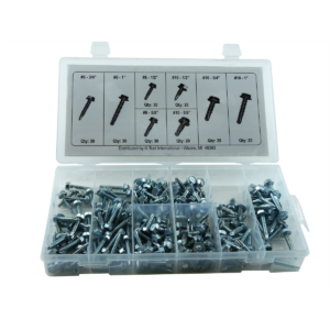 K Tool International 200-Piece Hex Head Washer Drill Kit