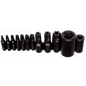 K Tool International Master Tamper Proof Torx Set T10-T55 Bits