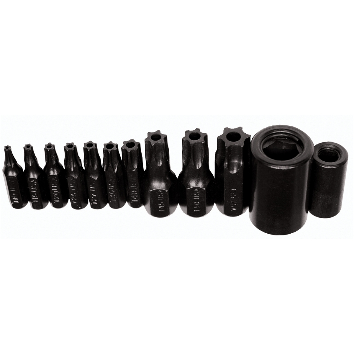 K Tool International Master Tamper Proof Torx Set T10-T55 Bits