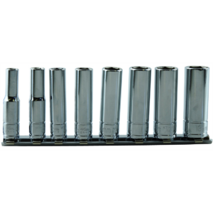 K Tool International SOC SET 1/4" DR 8 PC MM DEEP