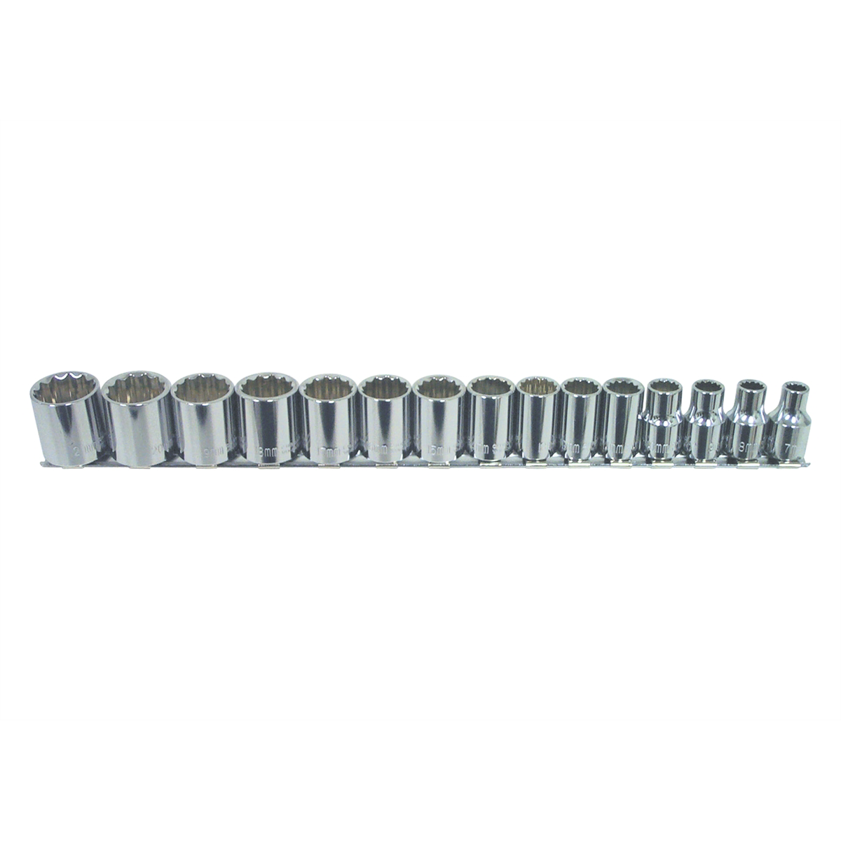 K Tool International SOC SET 15PC 3/8DR MET 12PT